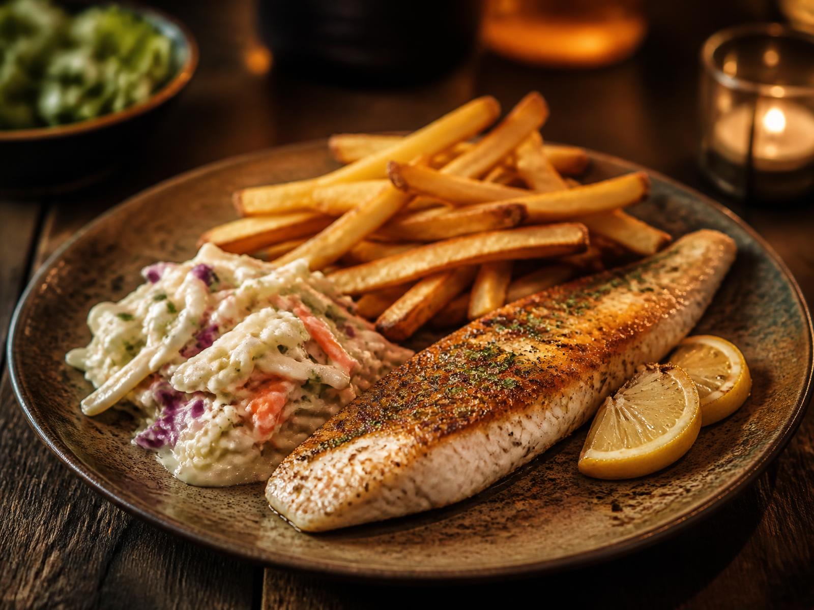 A signature plate at Lake Country Grill